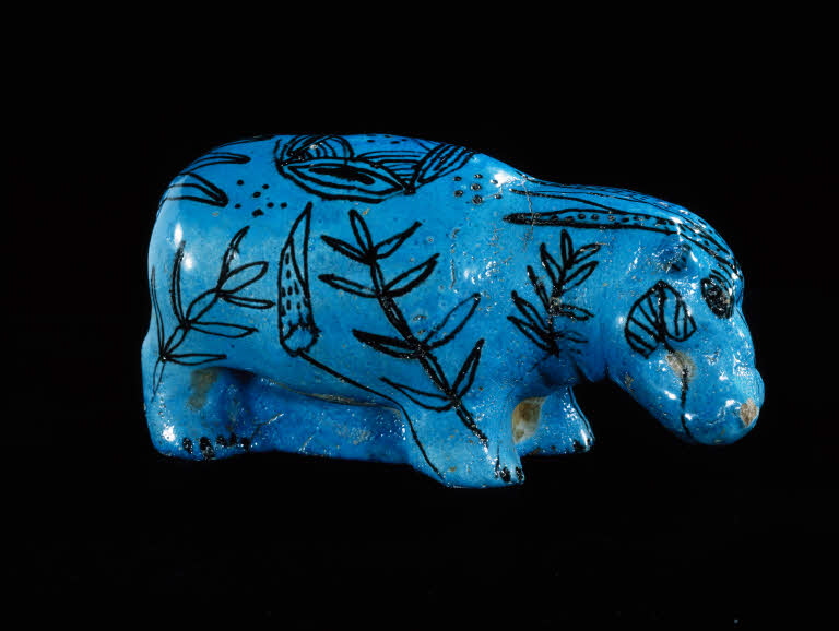 bleu égyptien | Antiquités égyptiennes de la fin de la Préhistoire à la fin du Moyen Empire (vers 3800 - 1710 av. J.-C.)