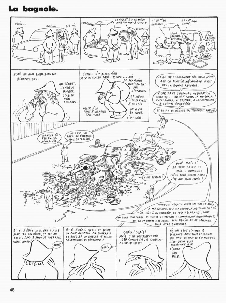 l'an 01 | https://fr.wikipedia.org/wiki/L%27An_01
http://ecoclash.weebly.com/uploads/3/7/6/6/37660237/ed.aa.-.bd.l.an.01.gebe.pdf