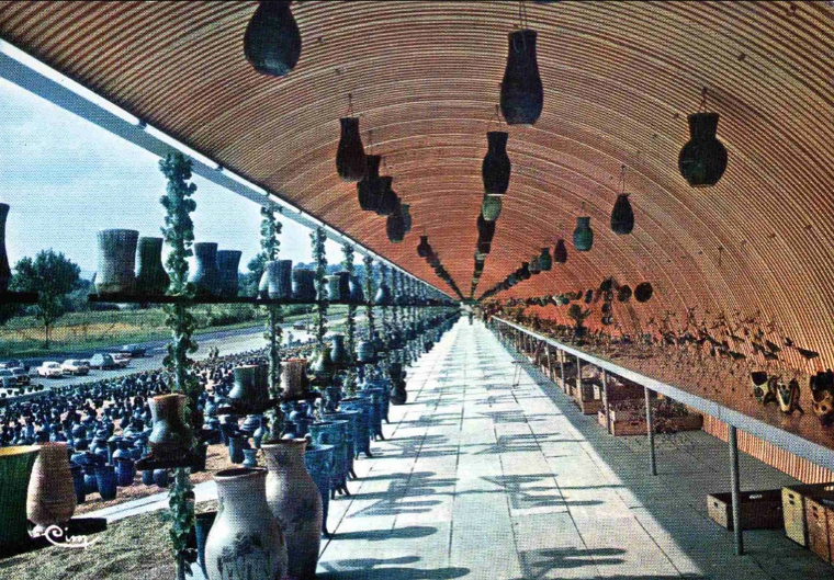 carte postale AA / vue station service 04 | 