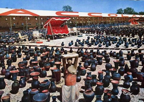 carte postale AA / vue station service | 